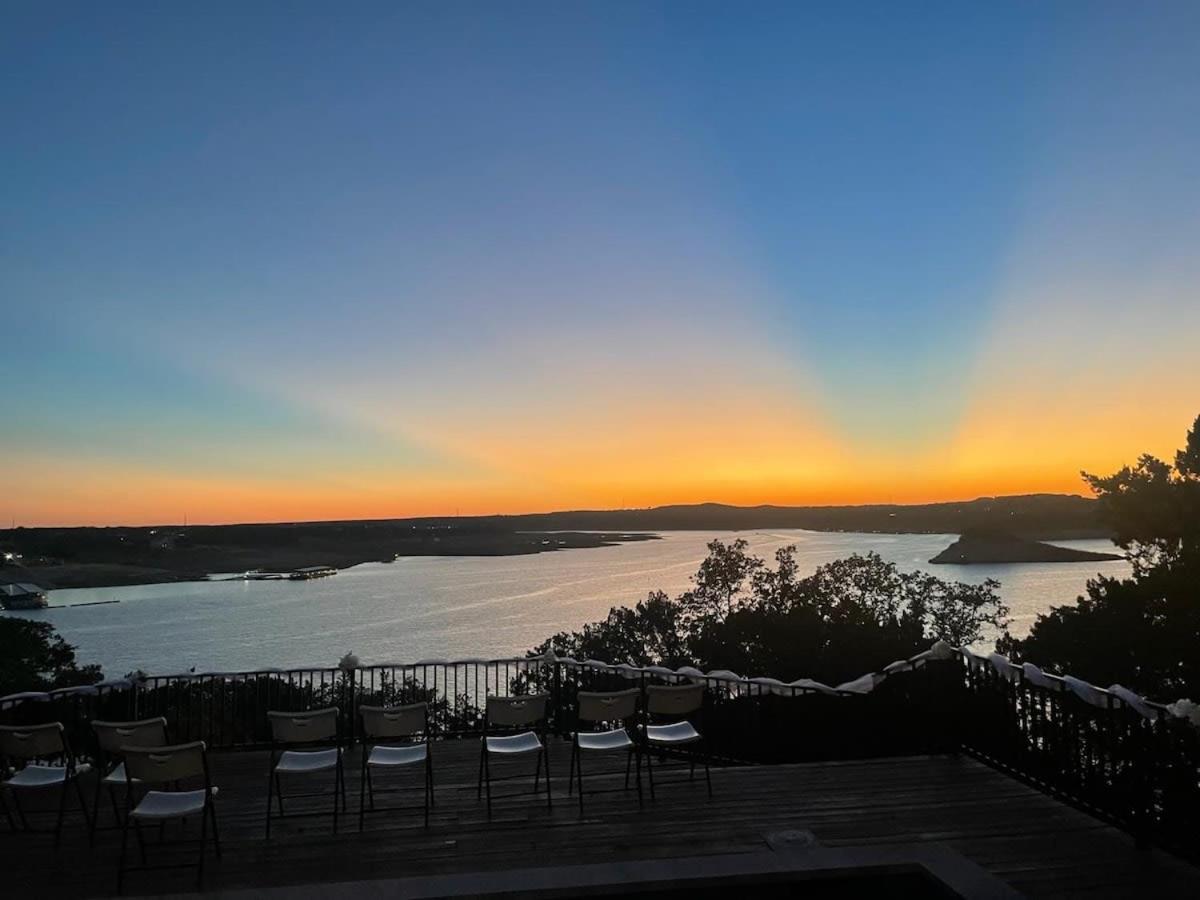 Atlantis On Lake Travis Pool Hot Tub Dock Villa Leander Exterior foto