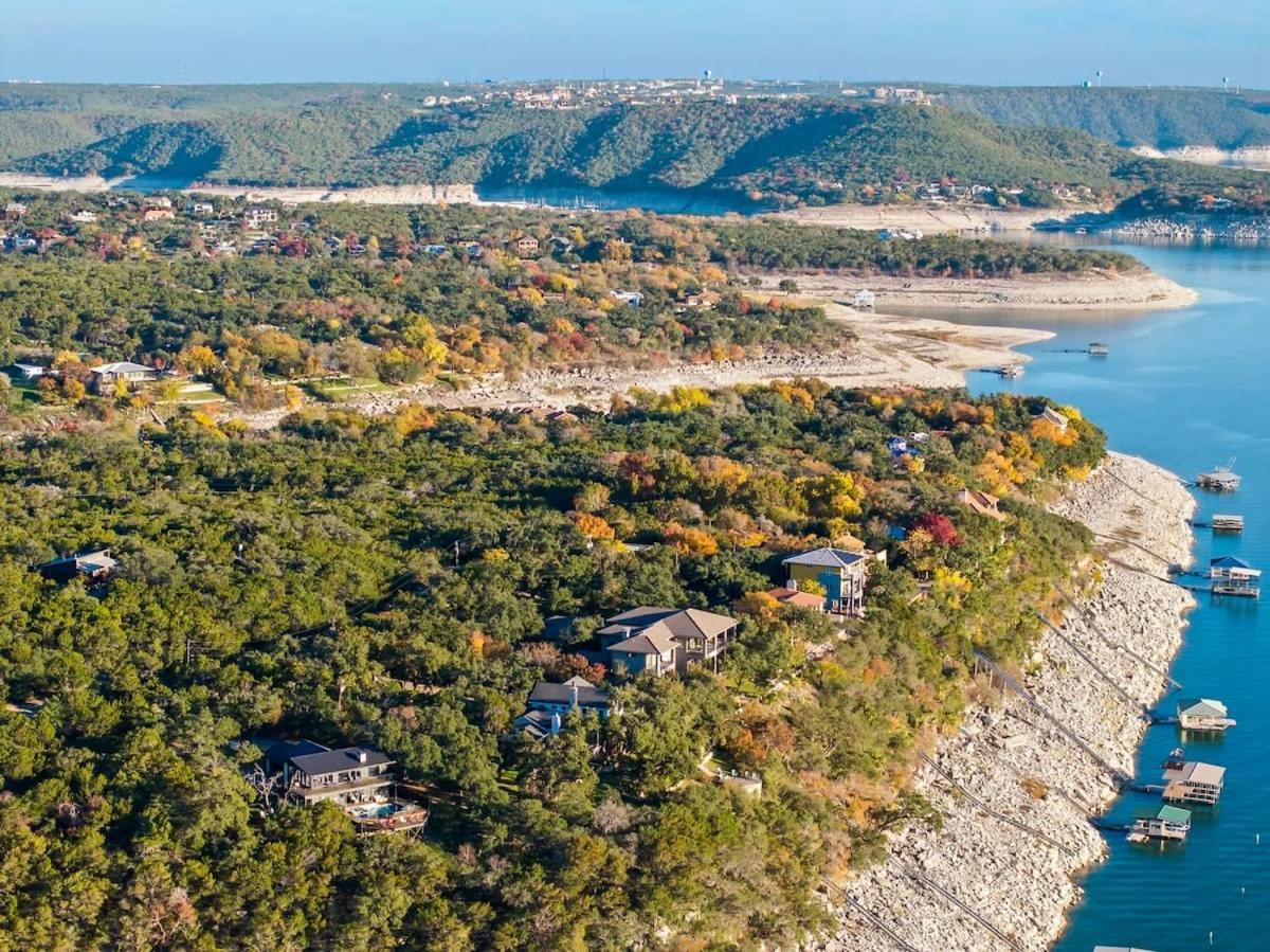 Atlantis On Lake Travis Pool Hot Tub Dock Villa Leander Exterior foto